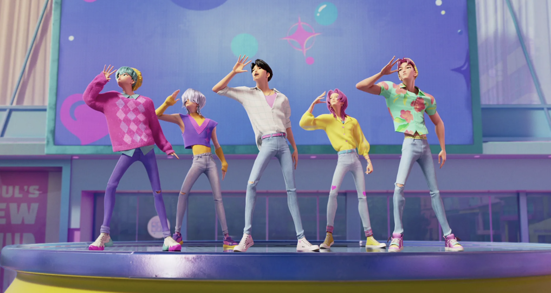 Saja Boys from the animated movie Kpop Demon Hunters