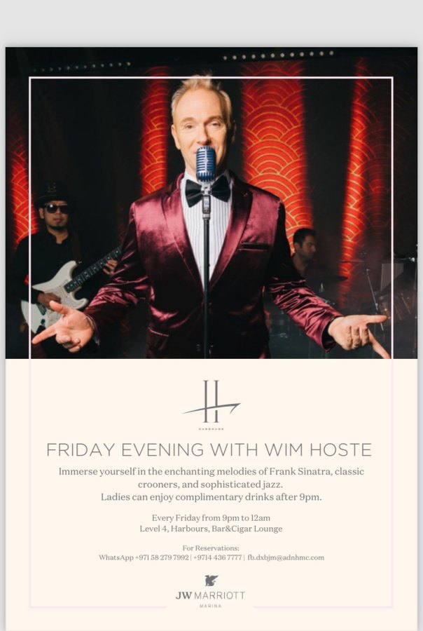 Experience "An Evening with Wim Hoste: Timeless Classics at Harbours"